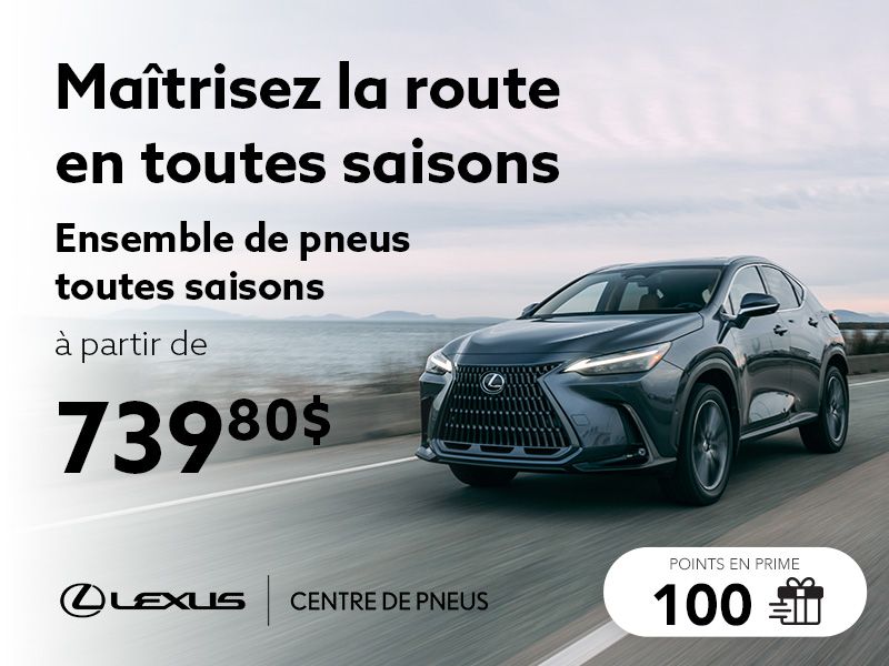 Profitez des offres sur tous les ensembles de pneus disponibles