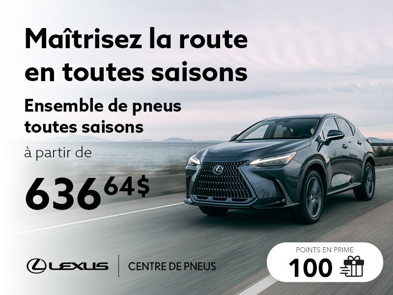 Profitez des offres sur tous les ensembles de pneus disponibles