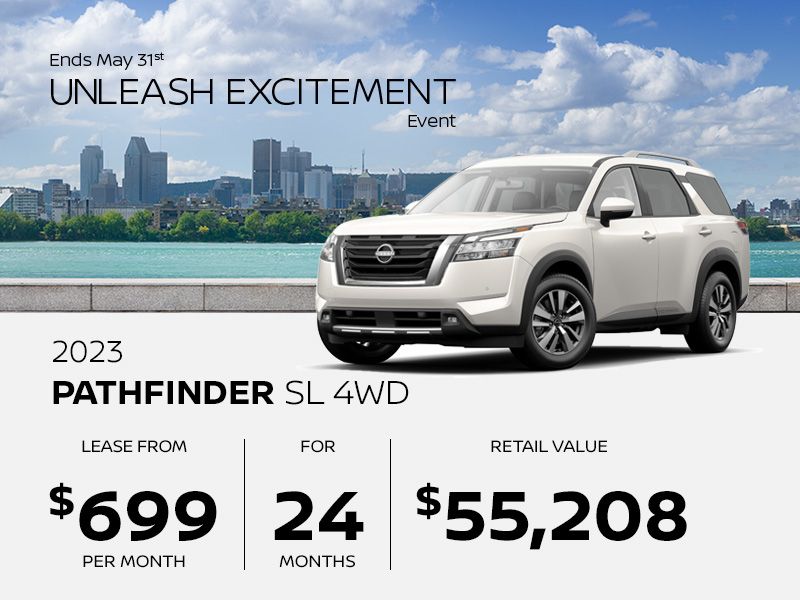 Spinelli Nissan in PointeClaire New Nissan Pathfinder Deals in Montreal