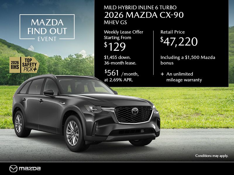 New Mazda CX-90 Deals in Montreal
