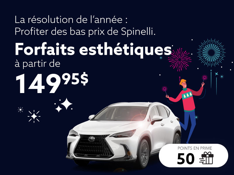 Spinelli Lexus Lachine  Traitement de pare-brise anti-pluie