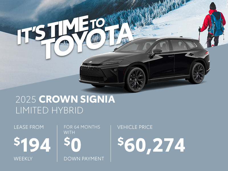 New Toyota Crown Signia Deals in Montreal