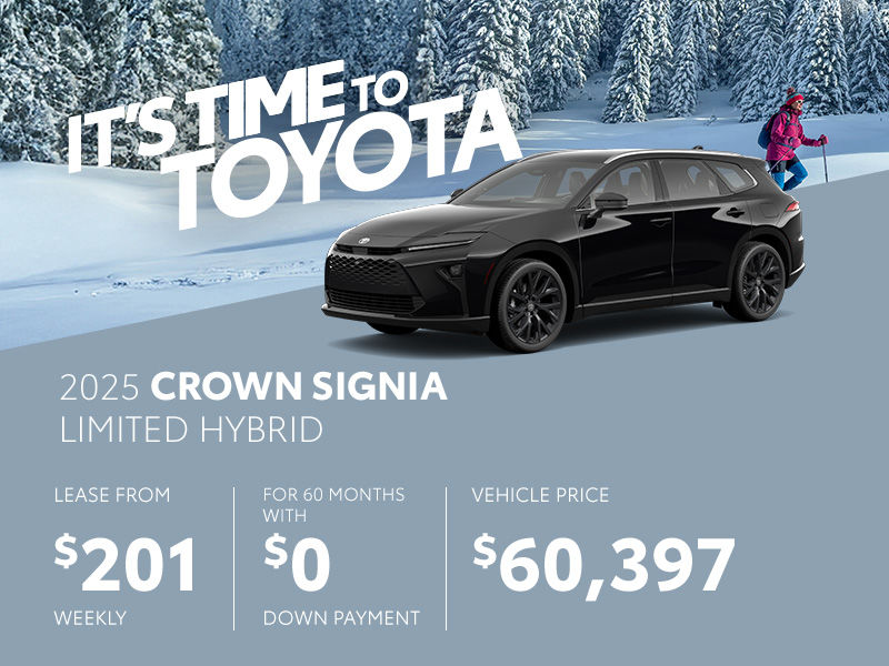 New Toyota Crown Signia Deals in Montreal