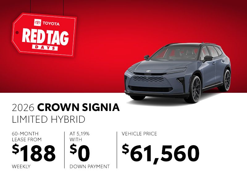 New Toyota Crown Signia Deals in Montreal