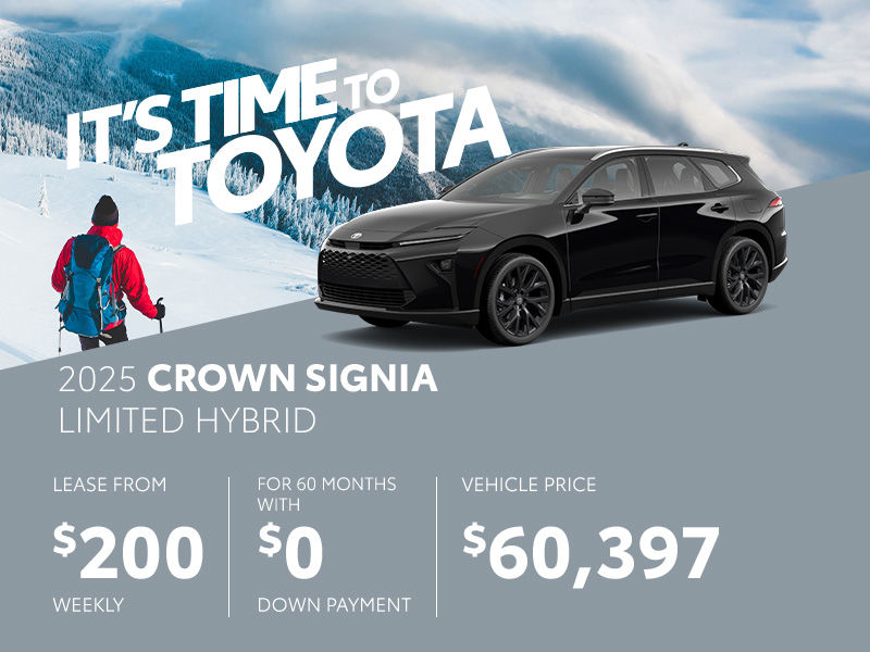 New Toyota Crown Signia Deals in Montreal