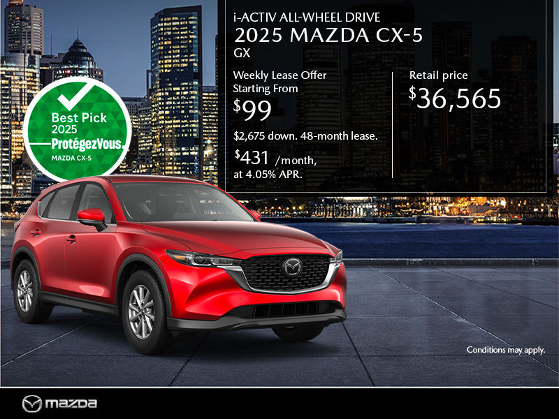 New Mazda CX-5 Deals in Montreal