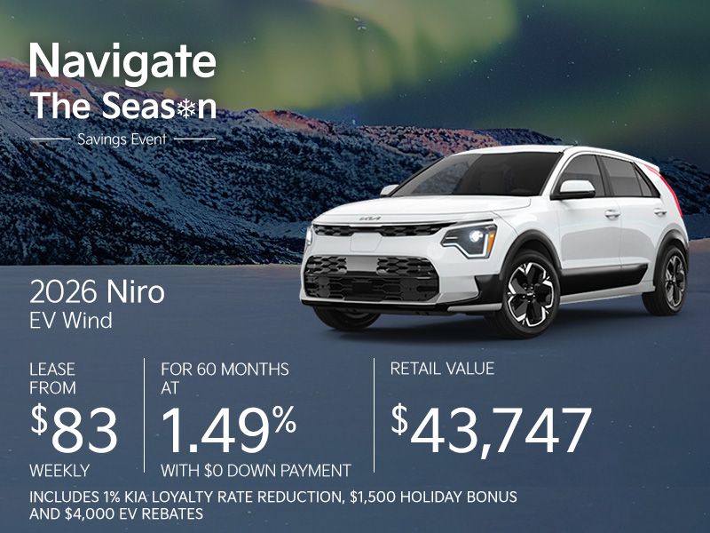 New Kia Niro EV deals in Montreal