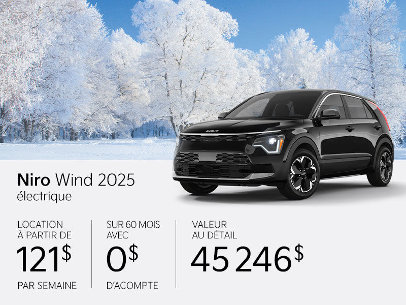 Kia Niro EV neuf en promotion à Montréal