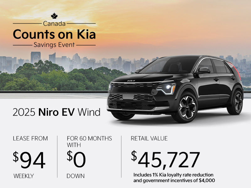 New Kia Niro EV deals in Montreal