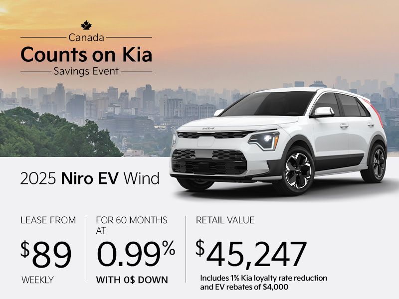 New Kia Niro EV deals in Montreal