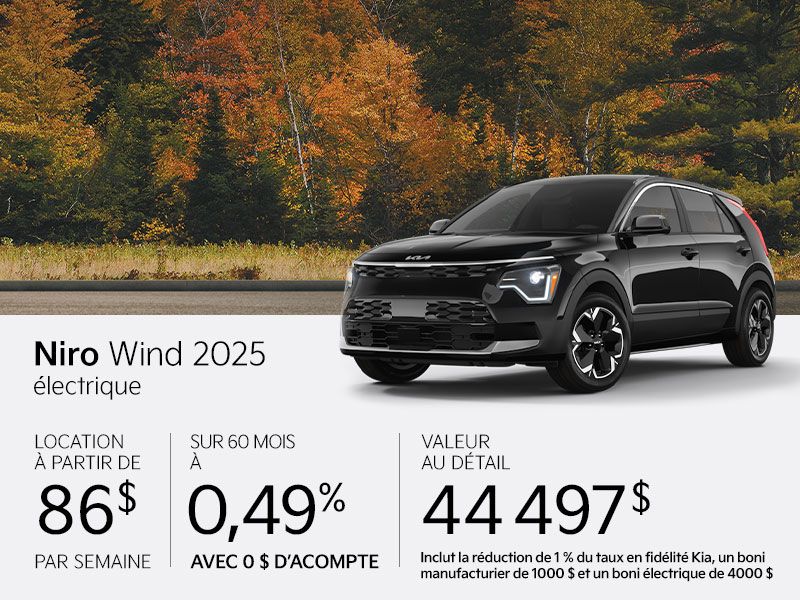Kia Niro EV neuf en promotion  Montral