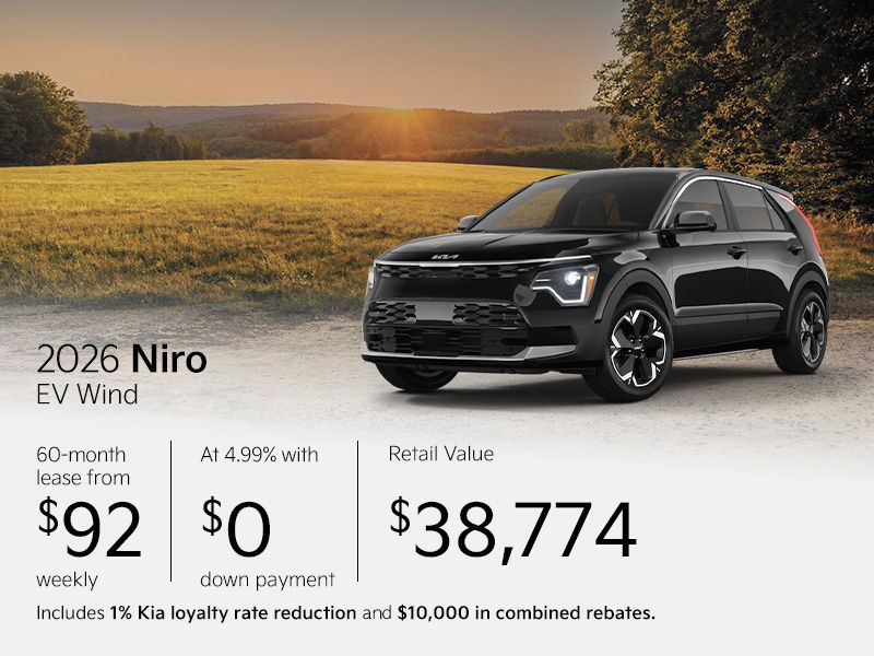 Kia Niro EV neuf en promotion à Montréal