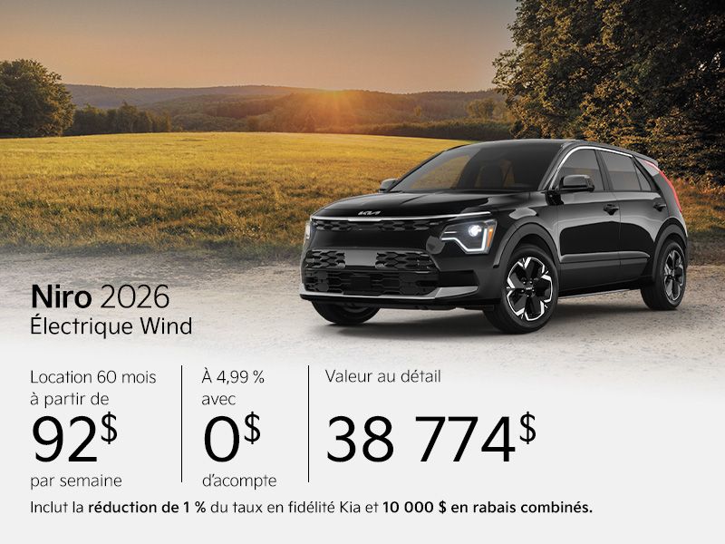 New Kia Niro EV deals in Montreal