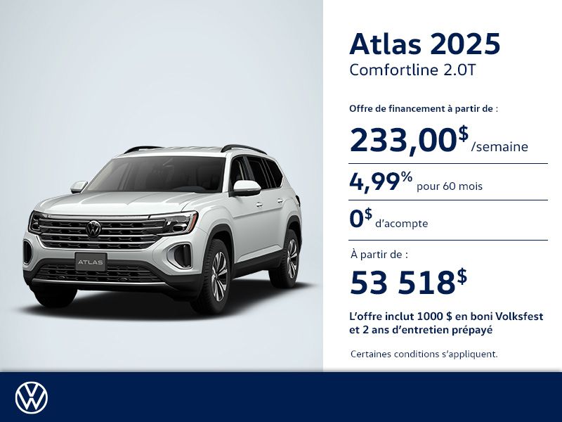 Procurez-vous l'Atlas 2025