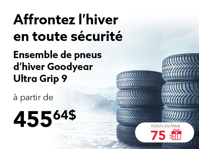 Profitez des offres sur tous les ensembles de pneus disponibles