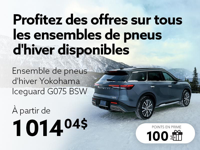 Profitez des offres sur tous les ensembles de pneus disponibles