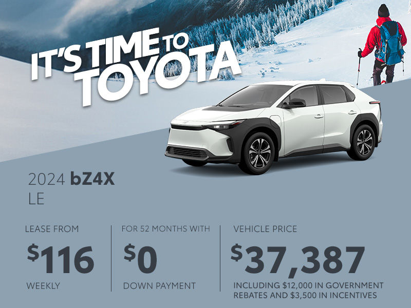 New Toyota bZ4X Deals in Montreal