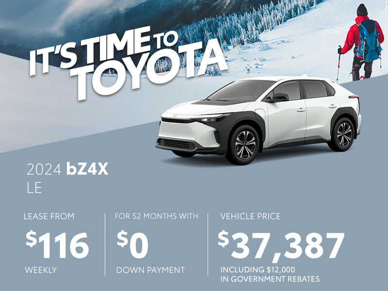 New Toyota bZ4X Deals in Montreal