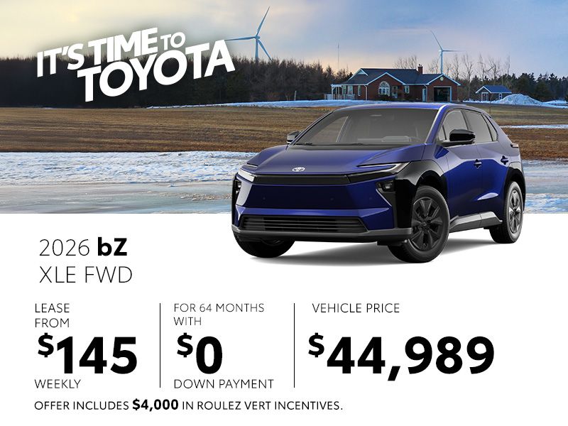 New Toyota bZ Deals in Montreal