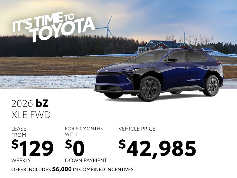 New Toyota bZ Deals in Montreal