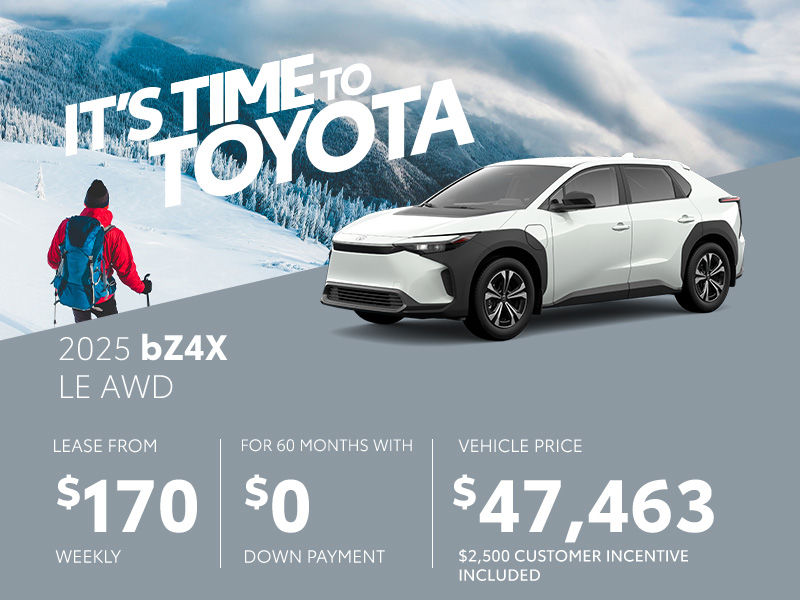 New Toyota bZ4X Deals in Montreal