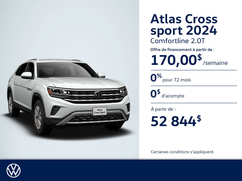 Procurez-vous le Atlas Cross Sport 2024