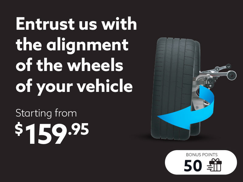 Entrust us with the alignment of the wheels of your vehicle