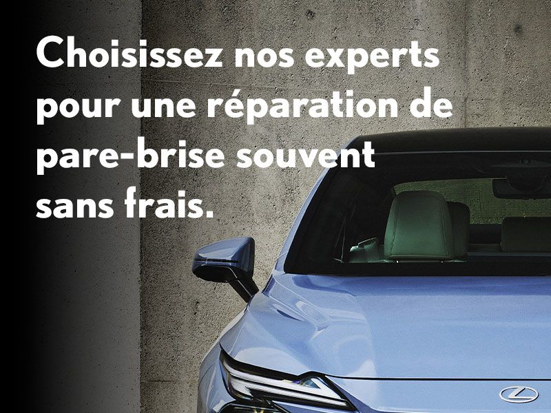 Faites réparer votre pare-brise par des experts