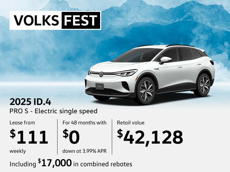 Get the 2025 Volkswagen ID.4