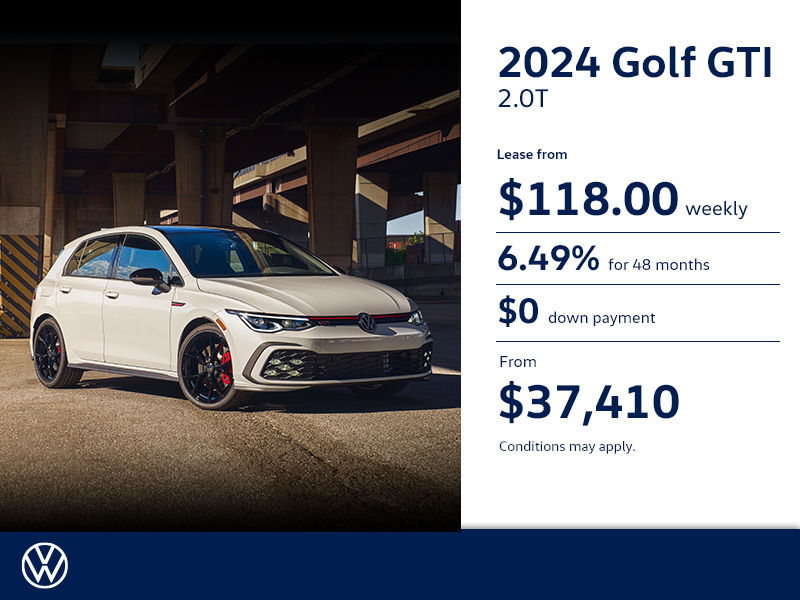 Get the 2024 Golf GTI