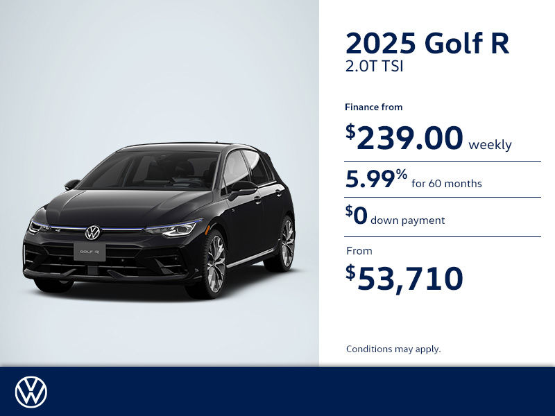 Get the 2025 Golf R