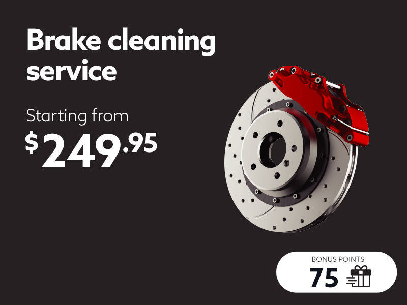 Entrust us with the brake cleaning service of your vehicle