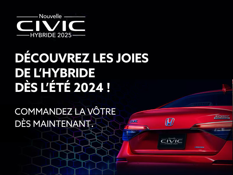 La nouvelle Civic Hybride 2025