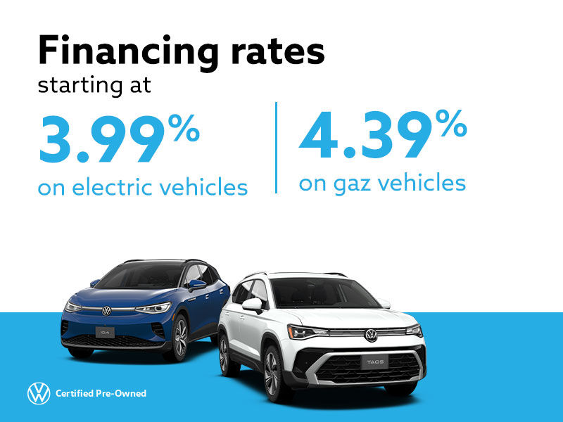 Hit the road with a Volkswagen certified pre-owned vehicle