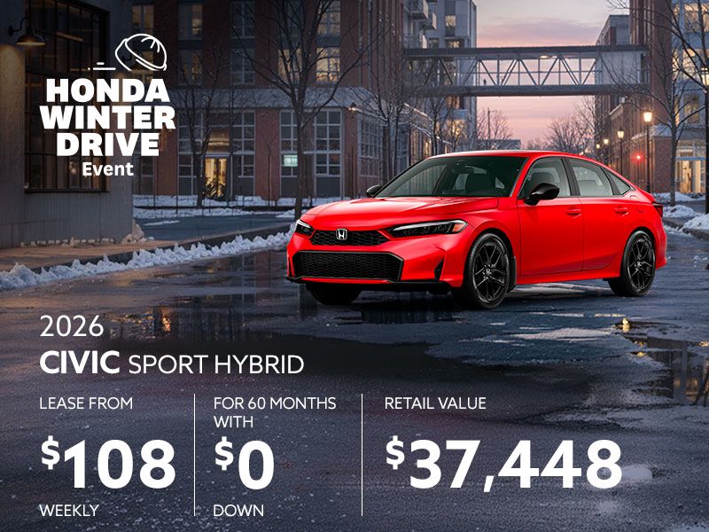 New Honda Civic Deals in Montreal