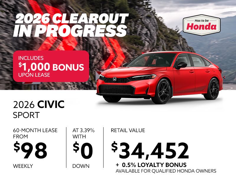 New Honda Civic Deals in Montreal