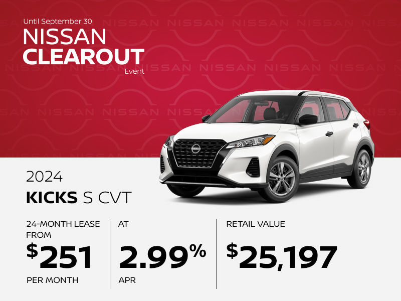 Nissan Kicks Offers in Montreal