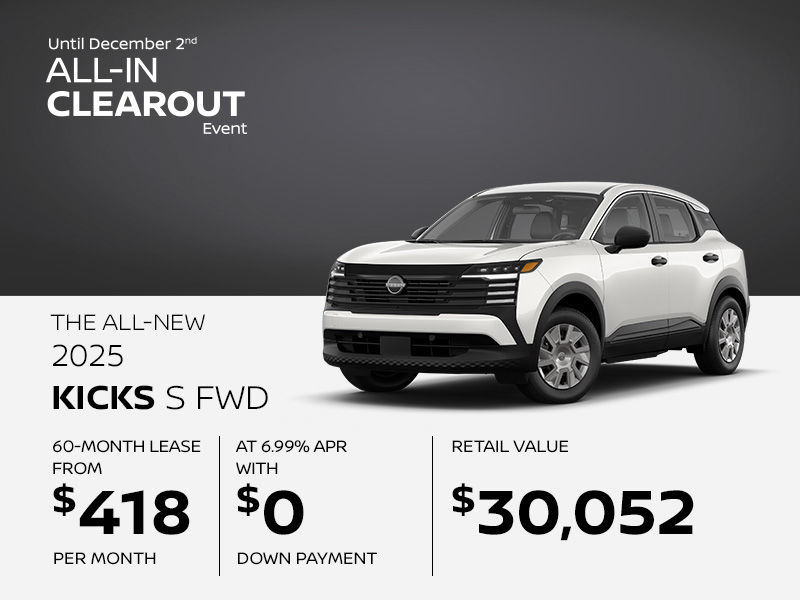 Nissan Kicks Offers in Montreal