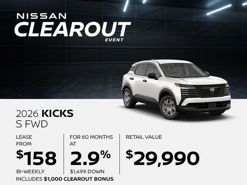 Nissan Kicks Offers in Montreal