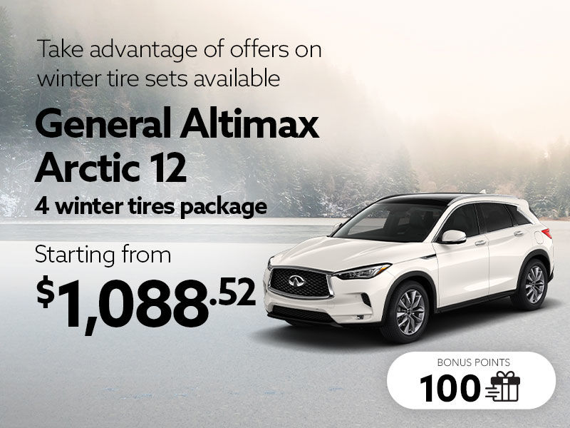 Take advantage of offers on winter tire sets available