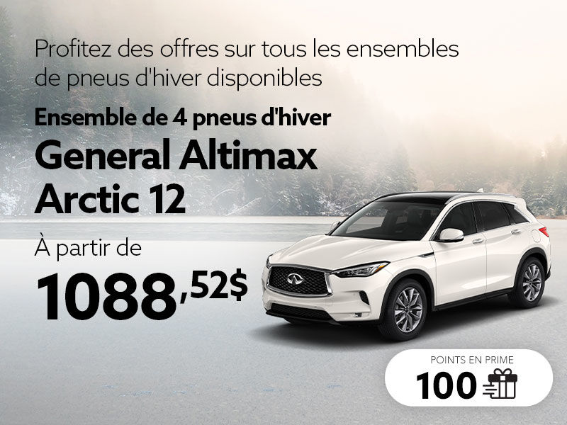 Profitez des offres sur tous les ensembles de pneus d'hiver disponibles