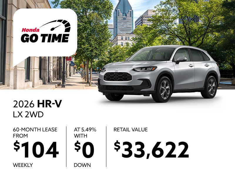 New Honda HR-V Deals in Montreal