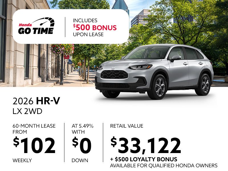 New Honda HR-V Deals in Montreal