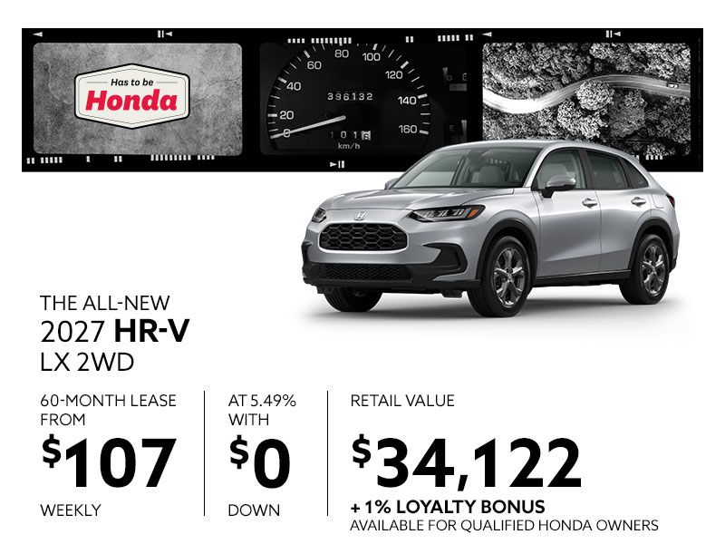 New Honda HR-V Deals in Montreal