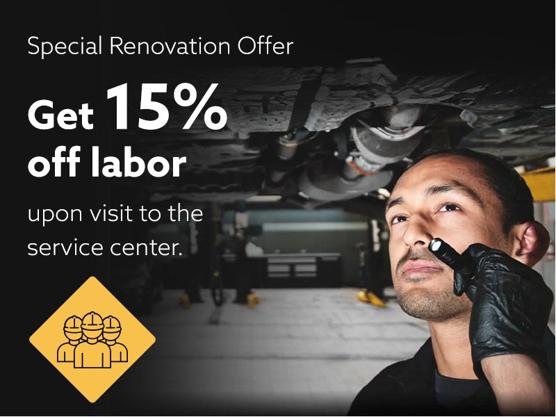 Get 15% off on labor