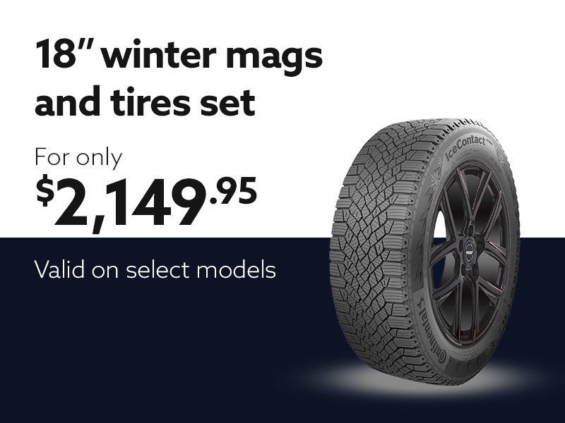 Winter Mags and Tire Set