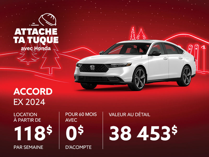 Honda Accord neuf en promotion  Montral