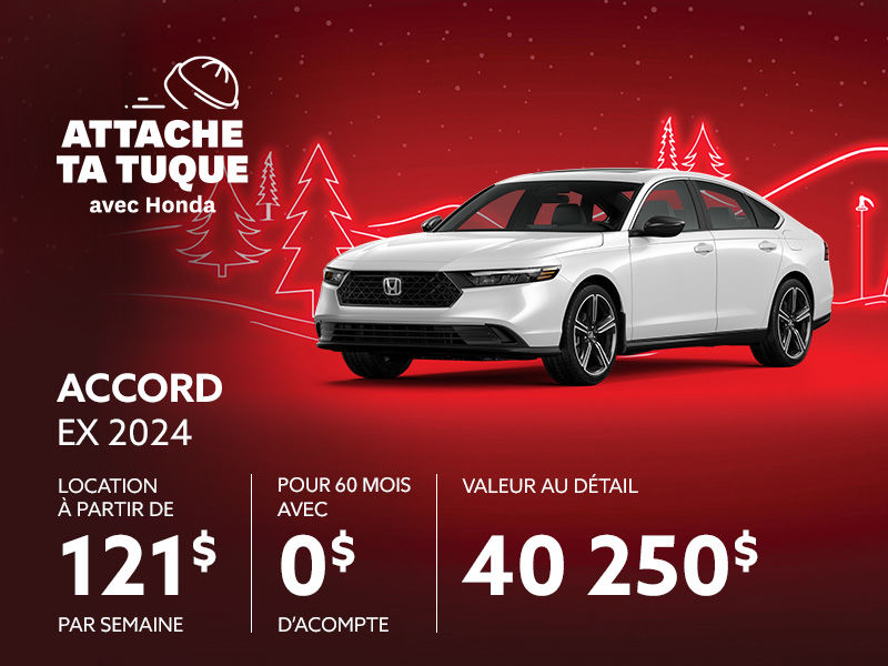 Honda Accord neuf en promotion  Montral