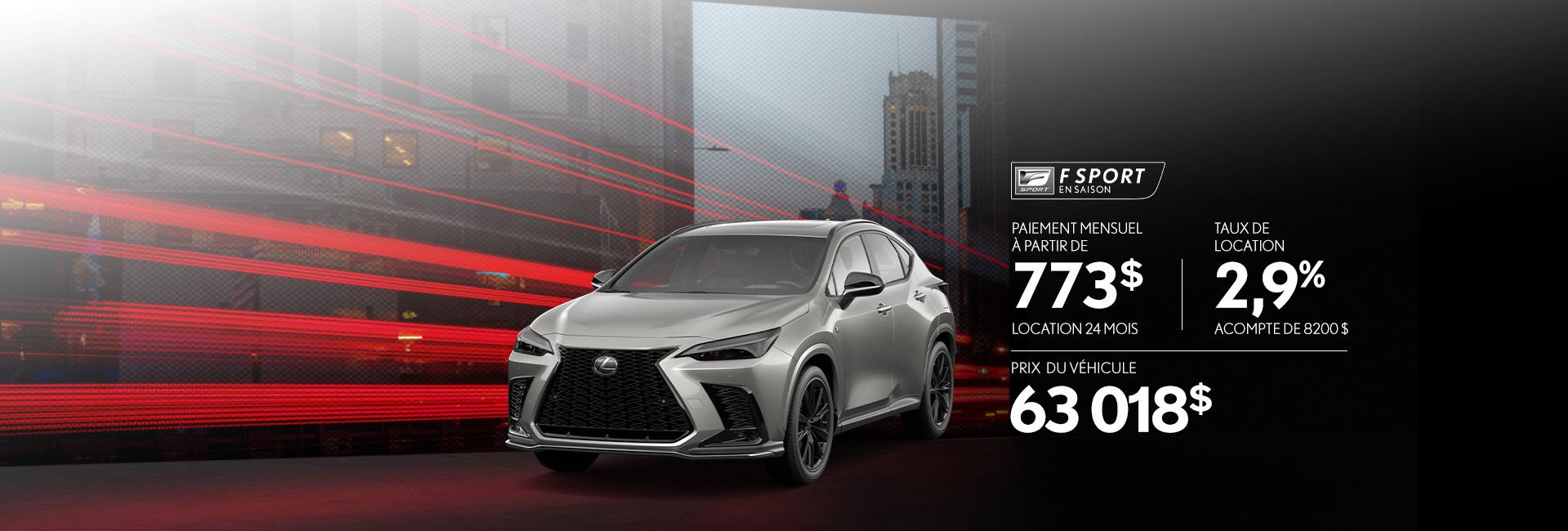 NX 350 AWD <i>F SPORT</i> Série 1 2025