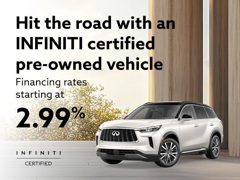 Infiniti Certified Pre-Owned Vehicles